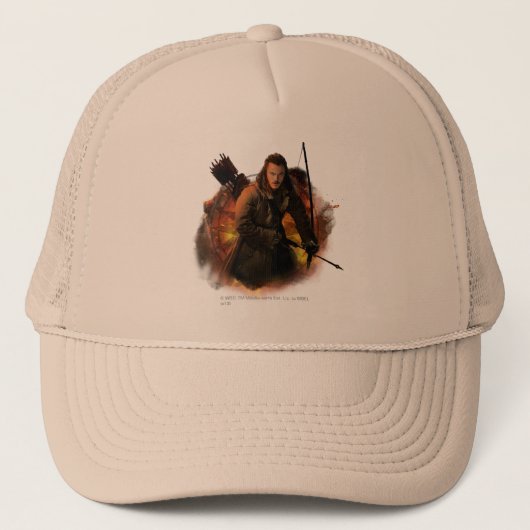 BARD DE BOWMAN™ grafische kaart Trucker Pet (Voorkant)