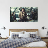 BARD DE BOWMAN™ IN Laketown Canvas Afdruk (Insitu (Slaapkamer))