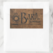 BARD DE BOWMAN™ RECHTHOEKIGE STICKER (Tas)
