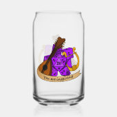 Bard Dice Design Blikvorm Glas (Achterkant)