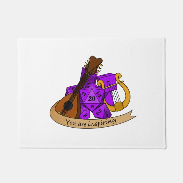 Bard Dice Design Deurmat (Voorkant)
