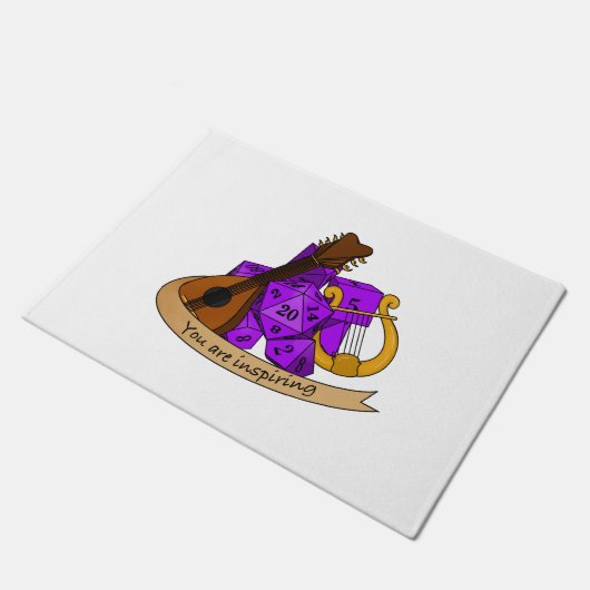 Bard Dice Design Deurmat (Schuin)