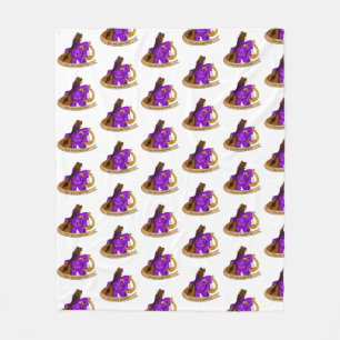 Bard Dice Design Fleece Deken