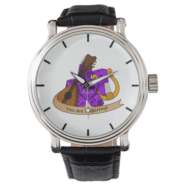 Bard Dice Design Horloge (Voorkant)