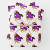 Bard Dice Design Inpakpapier Vel (In situ)