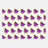 Bard Dice Design Inpakpapier Vel (Voorkant)