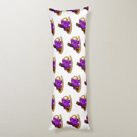 Bard Dice Design Lichaamskussen (Achterkant (Verticaal))