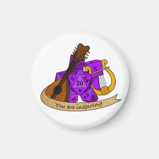 Bard Dice Design Magneet (Voorkant)