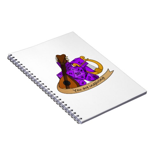 Bard Dice Design Notitieboek (Rechterzijde)