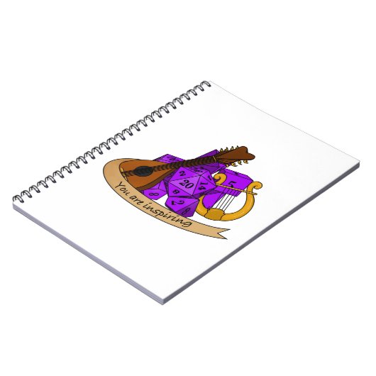 Bard Dice Design Notitieboek (Linkerzijde)