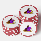 Bard Dice Design Poker Chips (Opstapeling)