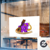 Bard Dice Design Raamsticker (Cafe Raam)