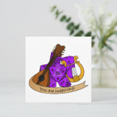 Bard Dice Design Save The Date (Staand voorkant)