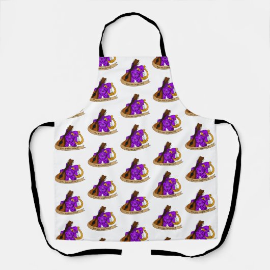 Bard Dice Design Schort (Voorkant)