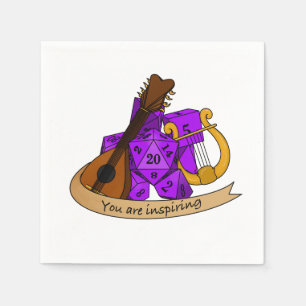 Bard Dice Design Servet