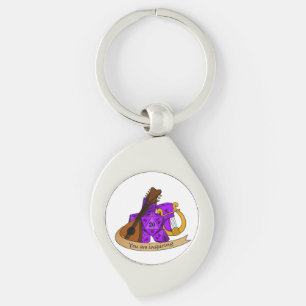 Bard Dice Design Sleutelhanger