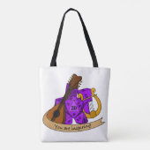 Bard Dice Design Tote Bag (Achterkant)