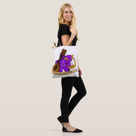 Bard Dice Design Tote Bag (Op model)