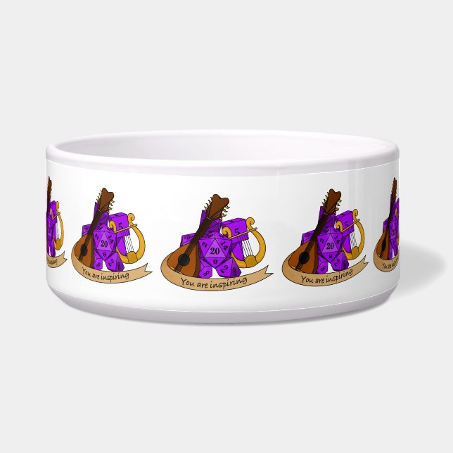 Bard Dice Design Voerbakje (Voorkant)