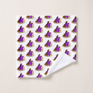Bard Dice Design Washandje