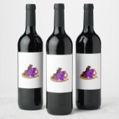 Bard Dice Design Wijn Etiket (Flessen)