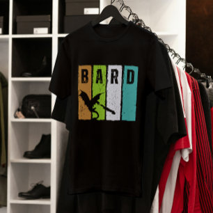 Bard Dungeon Fantasy Rollenspel Grunge T-Shirt