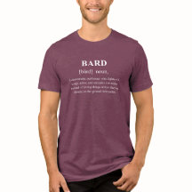 Bard Grappige Roleplay Definitie met Witte Tekst