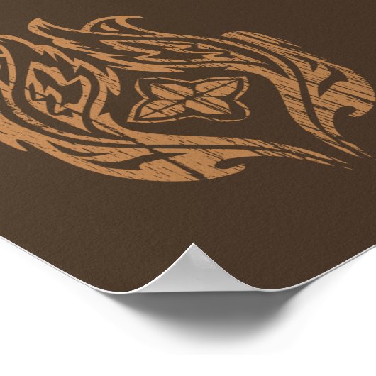 BARD HET BOWMAN™-symbool Poster (Hoek)