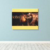 BARD HET Poster VAN DE Film BOWMAN™ EN VAN Karakte Canvas Afdruk (Insitu (Houten vloer))