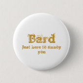 Bard Ronde Button 5,7 Cm (Voorkant)