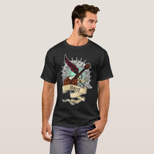 Bard T-shirt (Voorkant volledig)