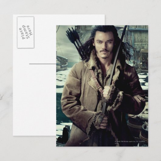BARD THE BOWMAN™ in Laketown Briefkaart (Voorkant / Achterkant)