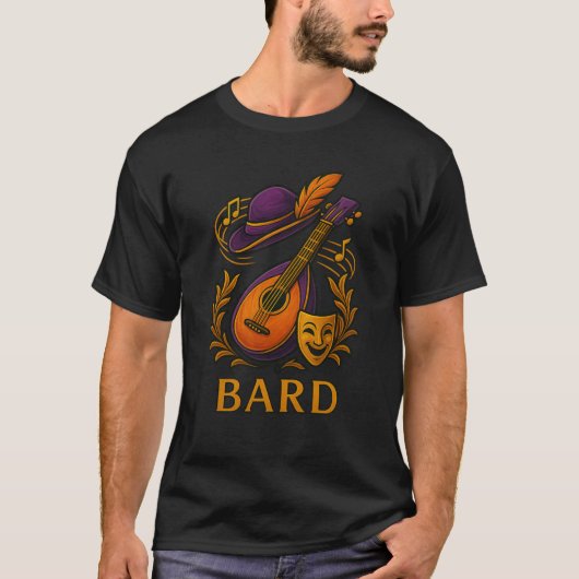 Bard — Voz que Encanta, Magia que Vibra T-shirt (Voorkant)