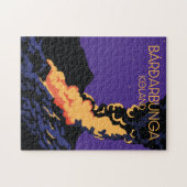 Bárðarbunga, ijslandse reisposter. legpuzzel (Horizontaal)