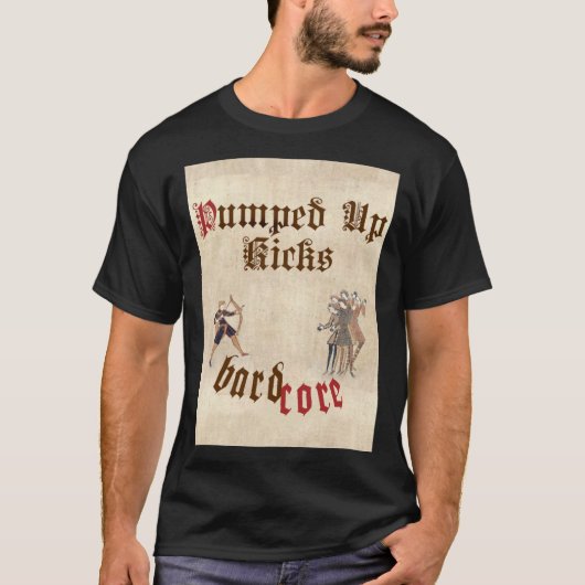 Bardcore Pumped UP Kicks BARDCORE1458p T-shirt (Voorkant)