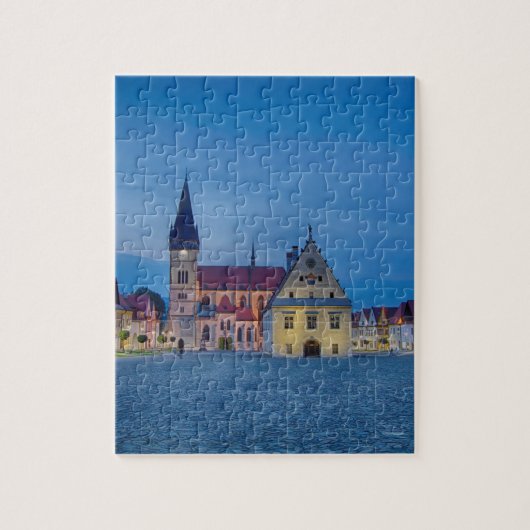 Bardejov in Slowakije Legpuzzel (Verticaal)