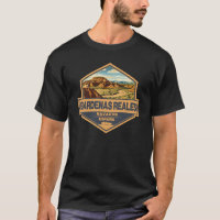 Bardenas Reales Spanje Travel Art Badge