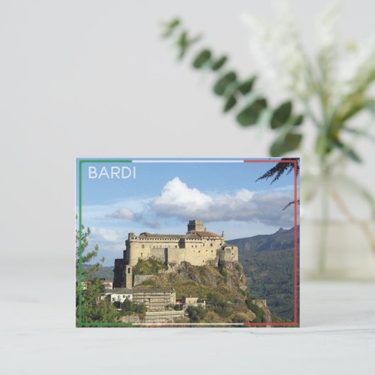 Bardi - Bardi Castle - Italië Briefkaart (Staand voorkant)
