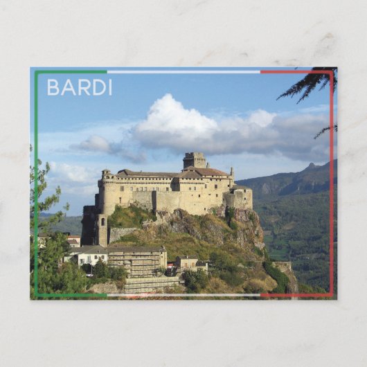 Bardi - Bardi Castle - Italië Briefkaart (Voorkant)