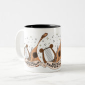 Bardic Inspiration Tweekleurige Koffiemok (Voorkant links)