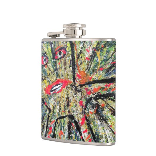 Bardinart Cat Flask. Heupfles (Links)