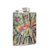 Bardinart Cat Flask. Heupfles (Rechts)