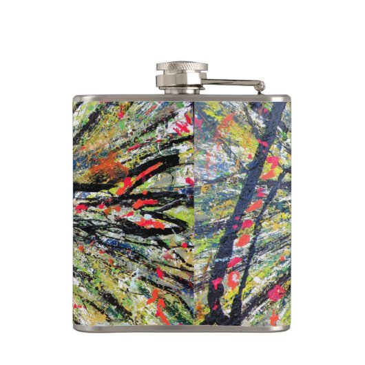 Bardinart Cat Flask. Heupfles (Achterkant)