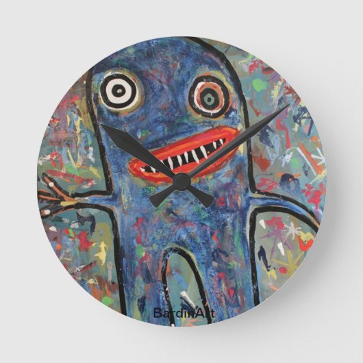 BardinArt Clock "Lawrence Welk" Ronde Klok (Voorkant)