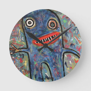 BardinArt Clock "Lawrence Welk" Ronde Klok