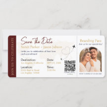 Barding Pass Destination Wedding QR code