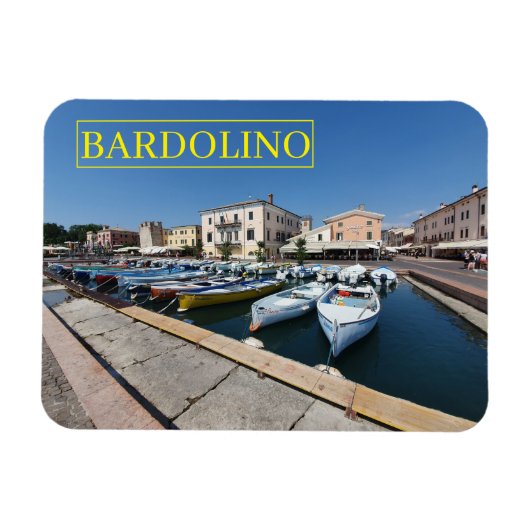Bardolino Lake Garda fridge magnet Magneet (Horizontaal)