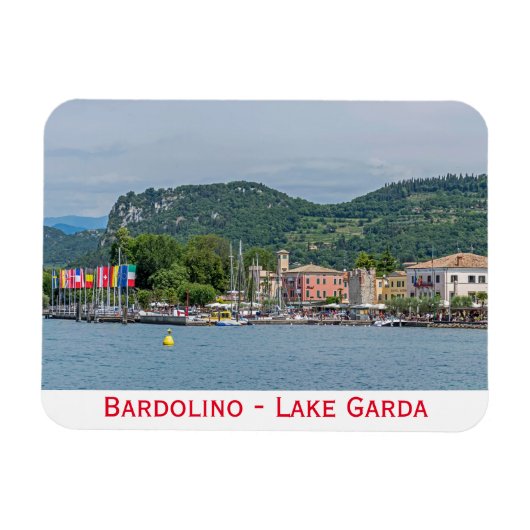 Bardolino, Lake Garda fridge magnet Magneet (Horizontaal)