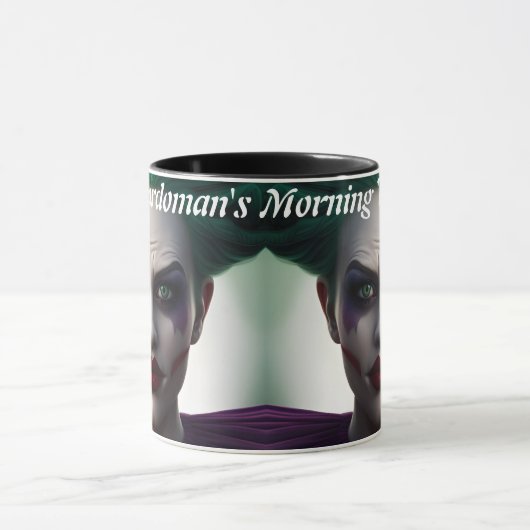 Bardoman's Morning Tea Gepersonaliseerd Mok (Midden)