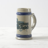 Bards, Draken, Sorcery en Magick Stein Bierpul (Voorkant rechts)
